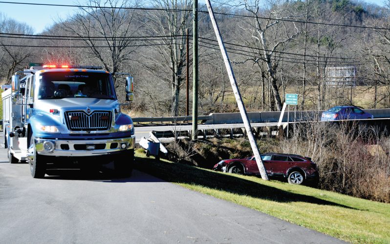 Vehicle Over the Embankment | News, Sports, Jobs - The Intermountain